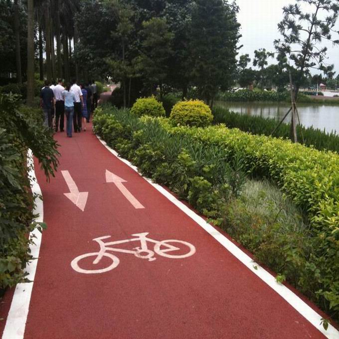 彩色綠道，健身步道，人行步道，景觀綠道，彩色防滑路面