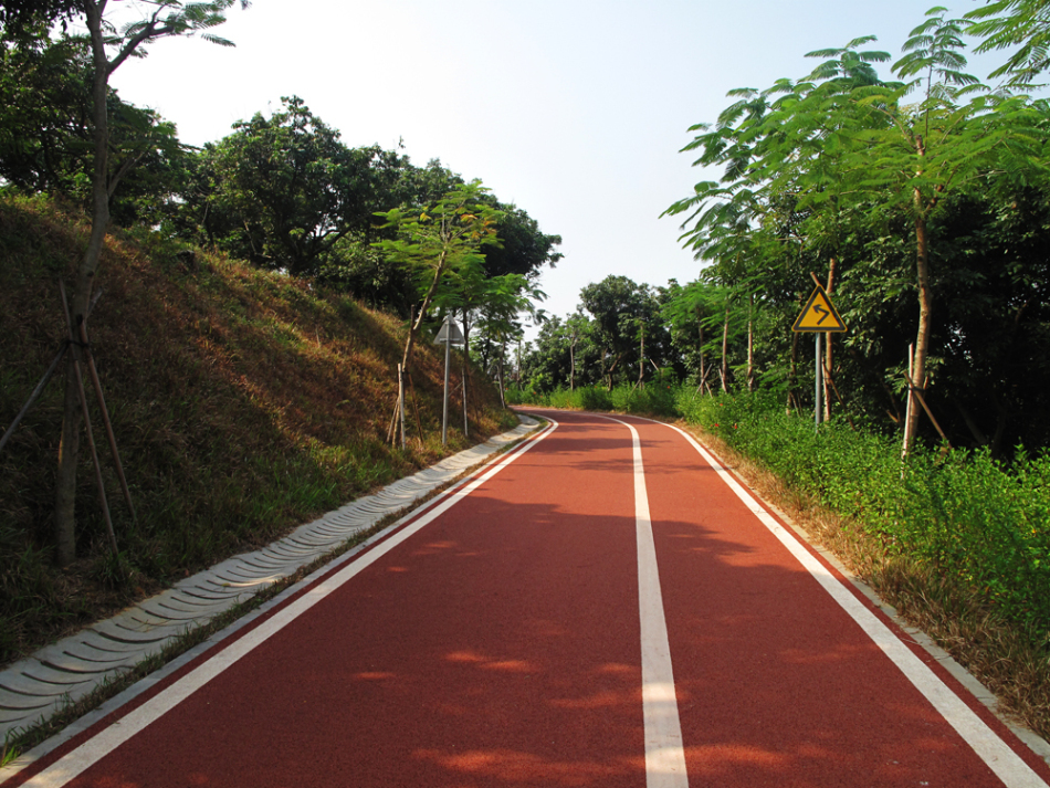 綠道材料，綠道施工，綠道路面，綠道