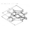 GQ1-T1-04型梯級(jí)式水平四通代理商|中馬電纜橋架_信譽(yù)