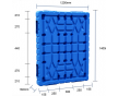 大批量供應甘肅陜西寧夏新疆青海吹塑雙面托盤，結實耐摔廠家直銷