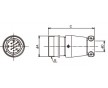 JR13PK-5S現貨原廠連接器日本HRS連接器